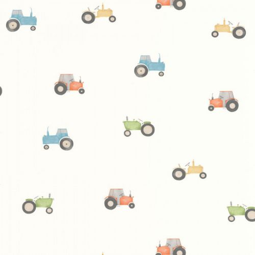 Tractor antiguo multicolor 88368726